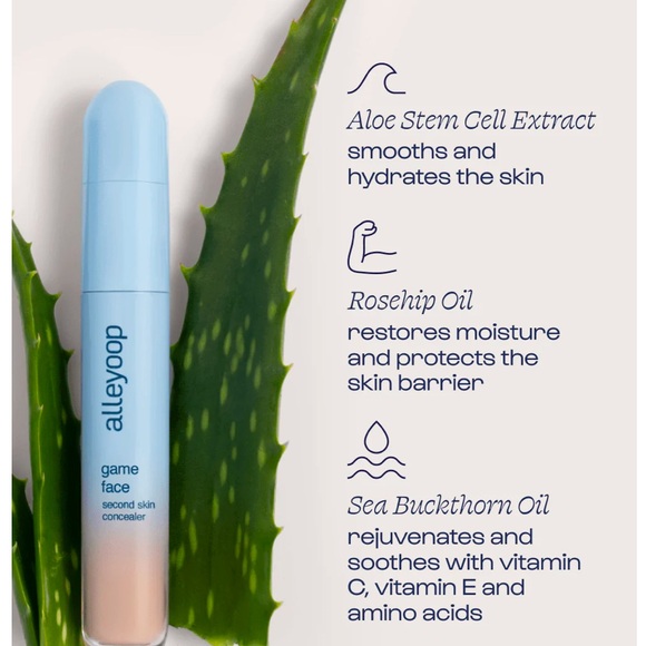 ✨ ALLEYOOP Game Face Second Skin Concealer - All-star - Picture 5 of 9